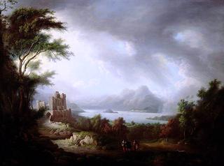 A Stormy Highland Scene
