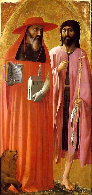 Saints Jerome and John the Baptist