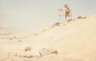 Arab Warrior on a Camel