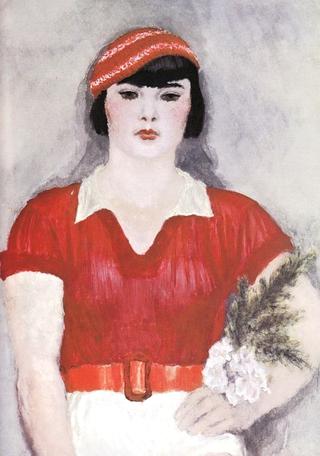 Girl with a Bouquet