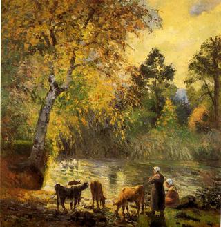 Autumn, Montfoucault Pond