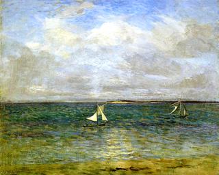 Sailboats, Peconic Bay, Long Island, New York