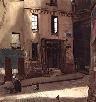 The Little Shop in the Rue Montagne, Paris