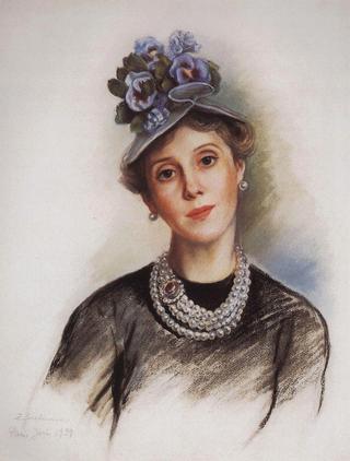 Portrait of Countess Rosario Zubova
