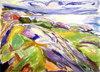Coastal Landscape at Hvitten