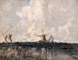 Landscape Windmill