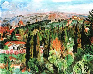View of the Boboli Gardens
