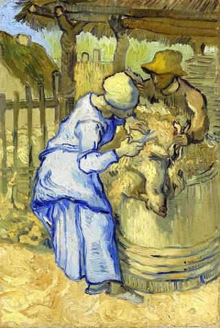 The Sheepshearer (after Millet)