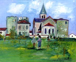 Church in Amperieux-en-Dombes (Ain)