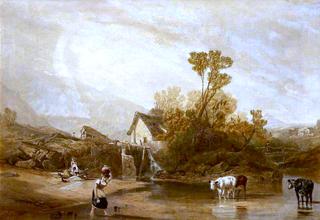 A Mill near Llangollen