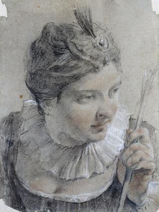 Young Woman with an Arrow