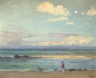 Evening on the Coast of Spain, from Tangier