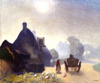 Village Inn, Misty Morning