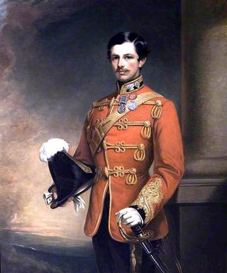 Sir William Ramsay-Fairfax, 2nd Bt, of Maxton, as a Colonel in the Crimean War