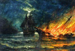 Destruction of the Slaver (from the series 'The Life of the Slaver Orange Grove')