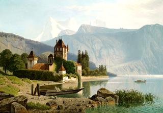 View of Castle Oberhofen