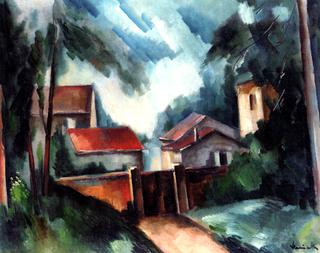 Landscape with Houses