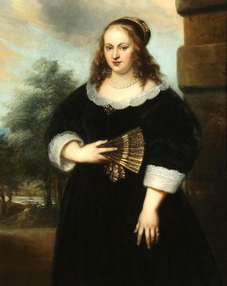 Portrait of a Lady Holding a Fan