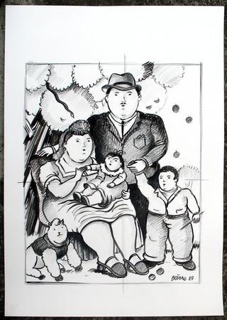 Study for 'The Family'