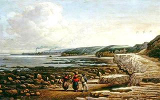 Coast Scene, Cullercoats, Northumberland