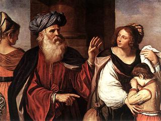 Abraham Casting out Hagar and Ishmael