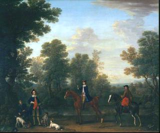 George Henry Lee and his Uncle Robert Lee Shooting in 'True Blue' Frock Coats