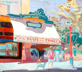 Street Scene ('Aux Dames de France')