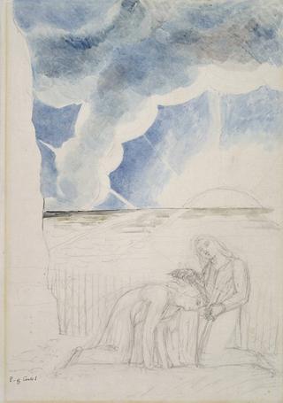 Virgil Girding Dante's Brow with a Rush
