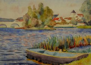 Boat ashore