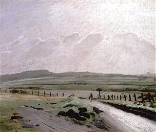 View of a Road, Wiltshire
