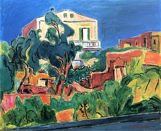 Houses and Walls in Porto d'Ischia