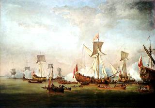 1677年11月，奥兰治的威廉和玛丽公主启程前往荷兰
