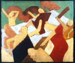 Bathing Scene