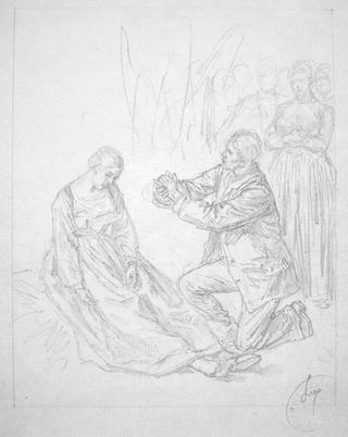 Sketch for an illustration