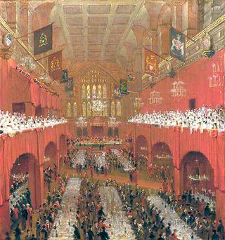 Banquet at the Guildhall....