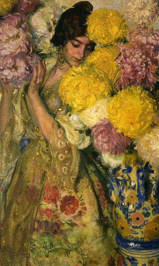 Entre flores