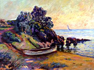 Boat at Agay