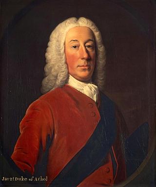 James Murray, 2nd Duke of Atholl, 1690 - 1764. Lord Privy Seal