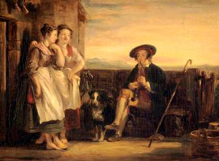 A Scene from Ramsay's "The Gentle Shepherd"