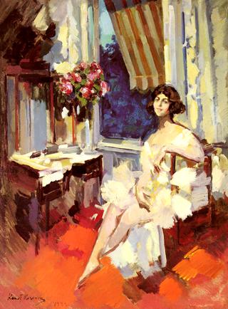 A Ballerina In Her Boudoir