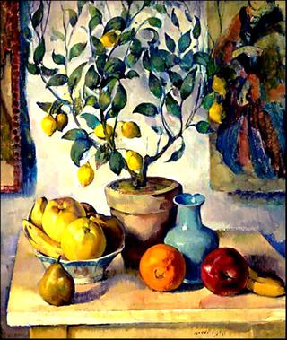 Still Life with Lemon Tree