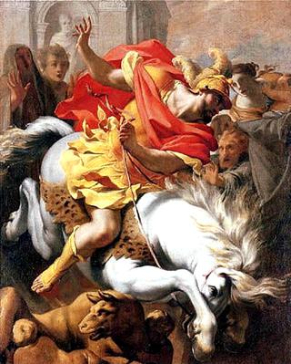 Marcus Curtius Leaping into the Void