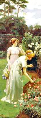 Picking Flowers For a Posy
