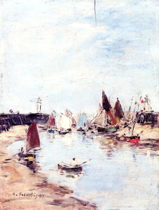 Truville, the Jettys, Low Tide