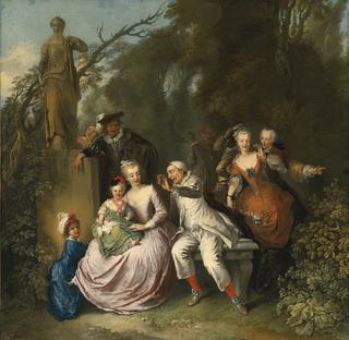 A Comedic Performance In a Park Setting