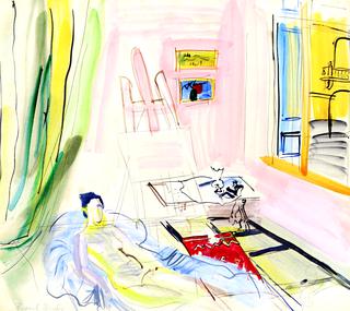 Nude in the Studio in Perpignan