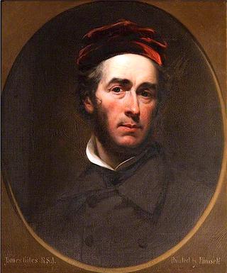 Self Portrait in a Maroon Coat and Crimson Beret