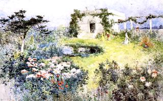 Ladies in a Flower Garden