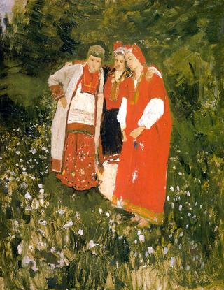 A Nothern Idyll (study)