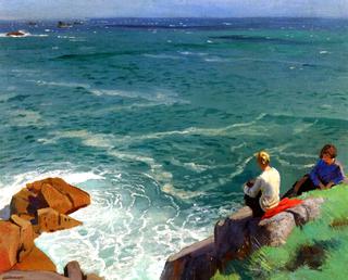 The Green Sea, Lamorna